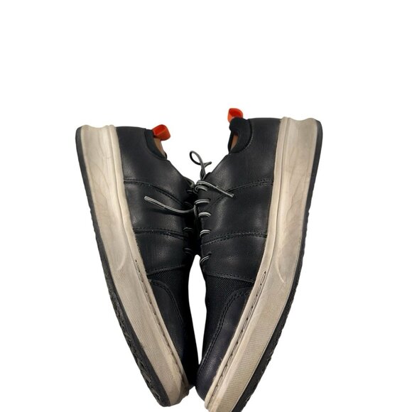 Skechers Relaxed Fit Memory Foam Mens Size 10 M Black Tie Casual Comfort Shoes - Picture 5 of 9